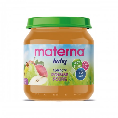 Compote materna baby pommes...