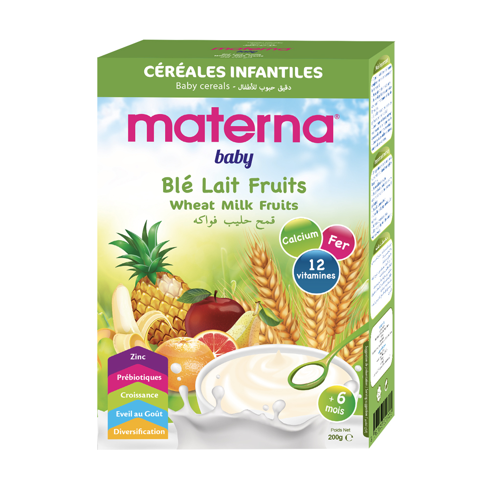 Céréales Blé Lait Fruits